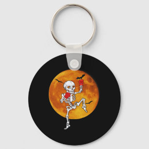 Llavero Esqueleto Muay Thai Halloween Kickboxing Mma