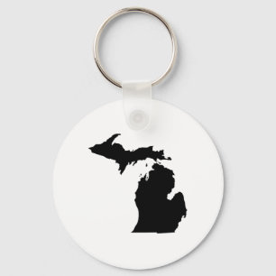 Llavero Esquema de estado de Michigan