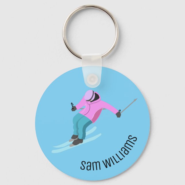 Llavero Esquí (Anverso)