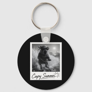 Llavero Esquí acuático de Capyra Verano Meme divertido