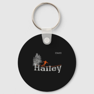 Llavero Esquí de estilo Hailey Idaho de los años 80