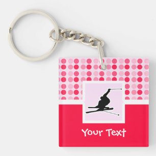 Llavero Esquí de nieve