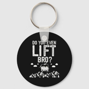 Llavero Esquí Divertido ¿Tú Incluso Levantas Hermano Snowb