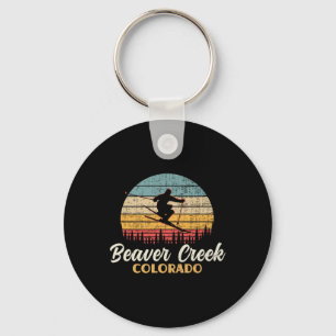 Llavero Esquí en Beaver Creek Colorado Montaña Vintage Esq