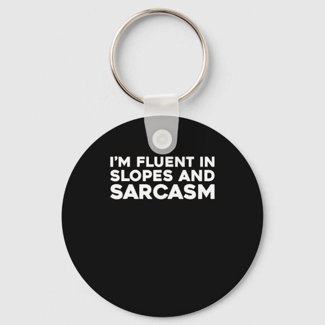 Llavero Esquí Esquiador - Esquí Deportivo de Invierno 1 (Anverso)