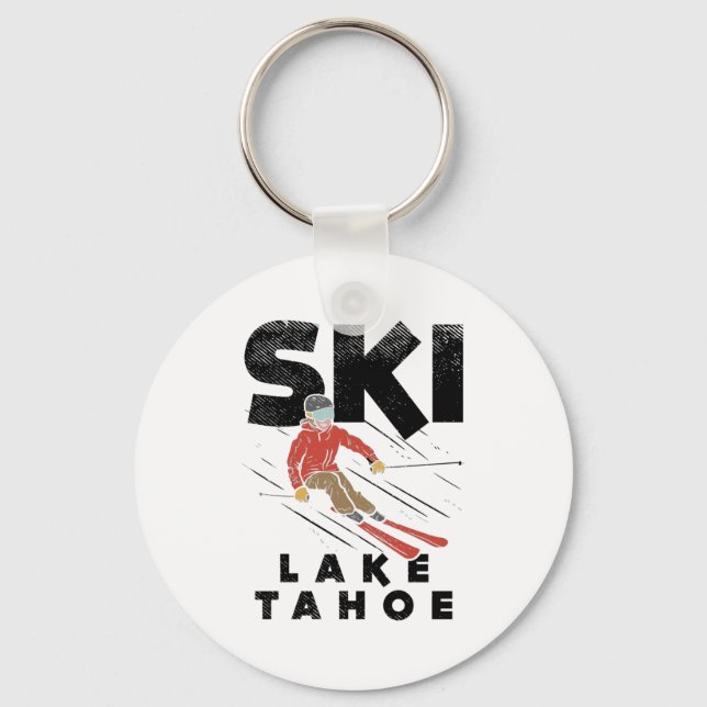 Llavero Esquí - Lago Tahoe de Esquí (Anverso)