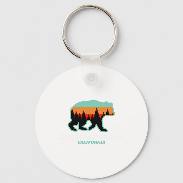 Llavero Esquí Sierra-at-tahoe Snowboard California Bea (Anverso)