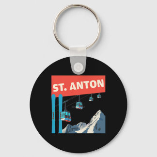 Llavero Esquí St. Anton - Retro St. Anton Ski