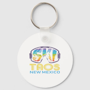 Llavero Esquí Taos Nuevo México Vacaciones de esquí