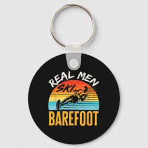 Llavero Esquiador de esquí acuático Refoot Funny Real Men