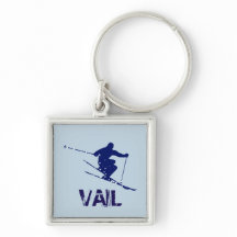 Esquiador de Vail Colorado