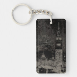 Llavero Esquina de Venecia en problemas de color y taúpe I