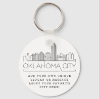 Esquina estilizada de Oklahoma City | Lema Persona