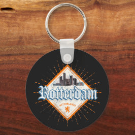 Llavero Esquina holandesa de la línea aérea de Rotterdam