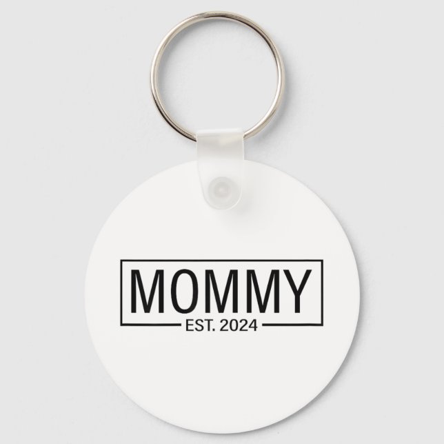 Llavero Est 2024 Próximamente Mommy 2024 Anuncio De Embara (Anverso)
