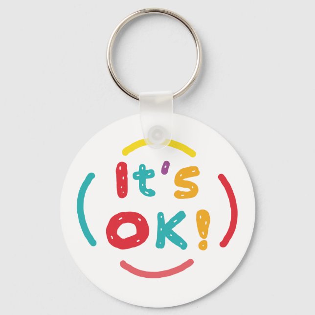 Llavero ¡Está bien! (Anverso)