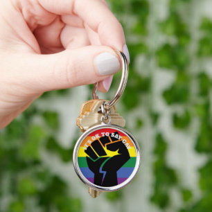 Llavero Está Bien Decir Gay Trans Derechos y Igualdad Gay