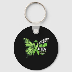 Llavero Está Bien No Ser Mariposa Conciencia Sobre Salud M