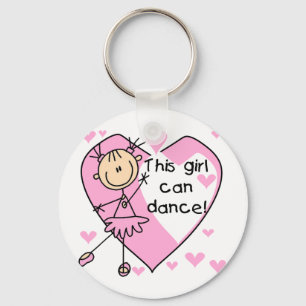 Llavero Esta chica puede bailar camisetas y regalos