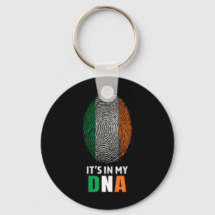Llavero Está En Mi Adn Irlanda Bandera Irlandesa Regalos H