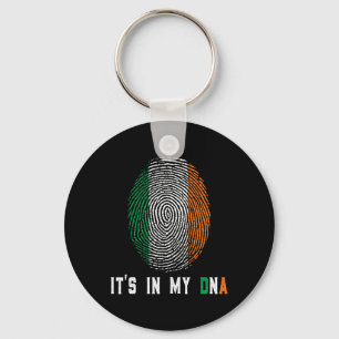 Llavero Está En Mi Adn Irlanda Bandera Irlandesa Regalos H