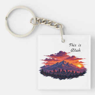 Llavero Esta es la cadena de Utah