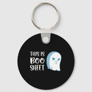 Llavero Esta Es La Hoja De Boo Diversión De Halloween