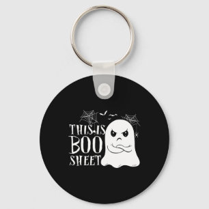 Llavero Esta Es La Hoja De Boo Ghost Retro Halloween Costu