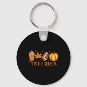 Llavero Esta es la temporada de calabaza de especias lata