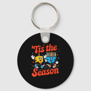 Llavero Esta Es La Temporada Feliz Hanukkah Divertido Cha 
