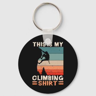 Llavero Esta Es Mi Camiseta De Escalada Regalo Escalador D