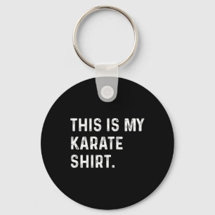 Llavero Esta es mi camiseta de Karate - Lucha por las arte