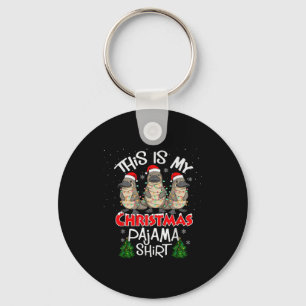 Llavero Esta Es Mi Camiseta De Pijama De Navidad Ornitorri
