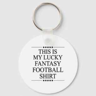 Llavero Esta es mi camiseta divertida de fantasía afortuna