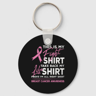 Llavero Esta es mi lucha contra el cáncer de mama Concienc