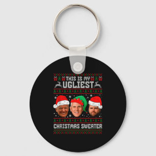 Llavero Esta Es Mi Más Fea Sudadera De Navidad Divertida T