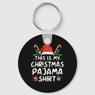 Llavero Esta es mi Navidad Pajama Divertido Navidad Pjmas