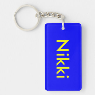 Llavero esta es una cadena clave de nombres nick