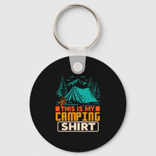 Llavero Esta es una camisa de camping divertida para campi