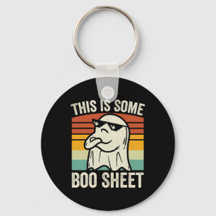 Llavero Esta Es Una Hoja De Boo Divertida Halloween Fantas