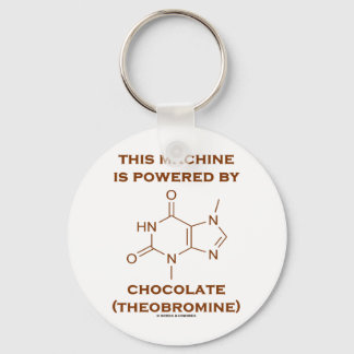 Llavero Esta Máquina Es Alimentada Por Chocolate (Teobromi
