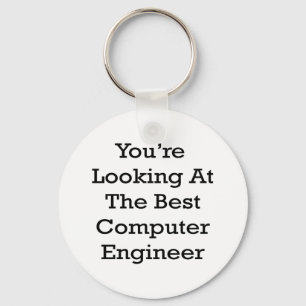 Llavero Está mirando al mejor ingeniero informático