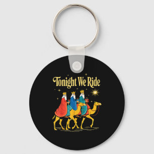Llavero Esta Noche Cabalgamos Navidad, 3 Reyes Magos, Cris