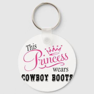 Llavero Esta princesa lleva botas de vaquero
