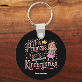 Llavero Esta princesa va a un regalo de guardería