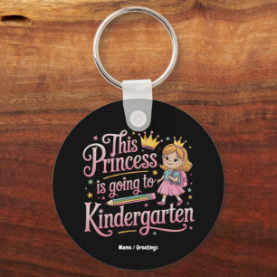 Llavero Esta princesa va a un regalo de guardería