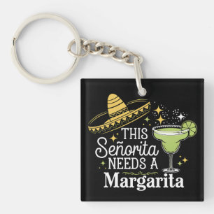 Llavero Esta Señorita Necesita Una Margarita Cinco De Mayo