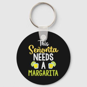 Llavero Esta Señorita Necesita Una Margarita Graciosa Bebi