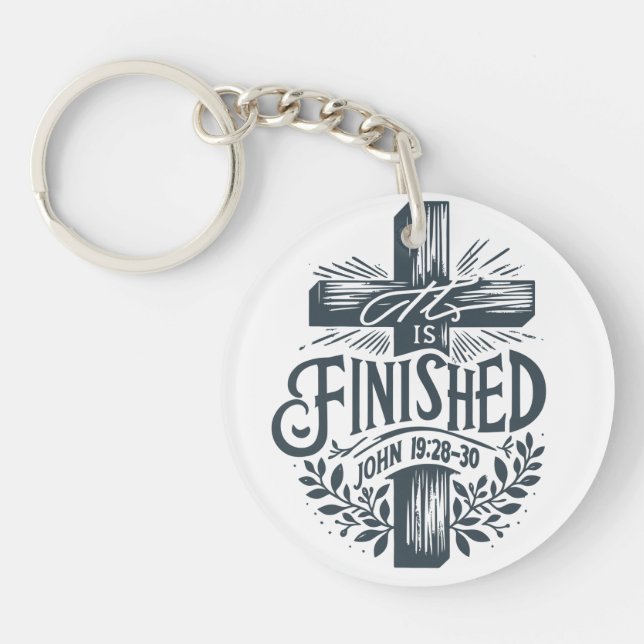 Llavero Está terminado (Frente)