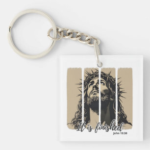 Llavero Está Terminado - Jesús Crucifixion Art